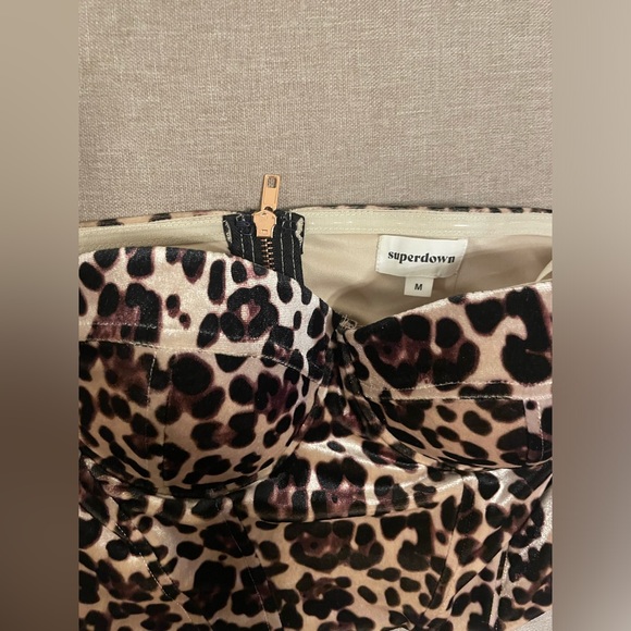 Superdown Ollie Bustier Top in Leopard - Picture 2 of 3